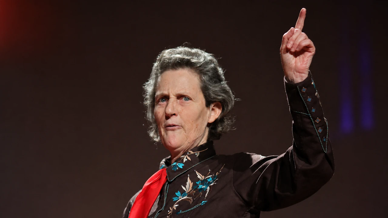 เทมเปิล แกรนดิน บรรยายบนเวที TED ปี 2010 | Temple Grandin speaking at TED 2010
