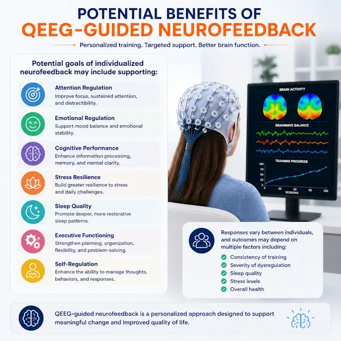 QEEG-guided neurofeedback benefits
